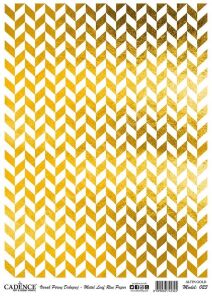 Cadence Altın Varak Pirinç Dekoapaj Kağıdı - Model 23