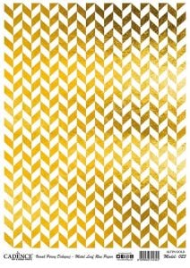 Cadence Altın Varak Pirinç Dekoapaj Kağıdı - Model 23