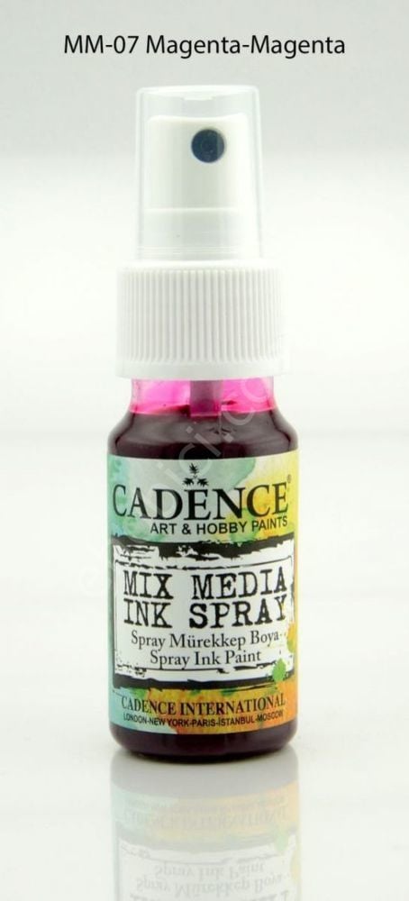 MM07 Cadence Magenta Mix Media Boyası