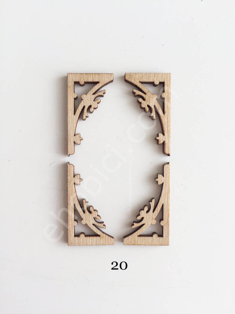 Lazer Kesim Süsler 20