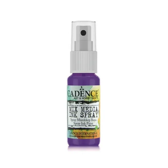Cadence Mix Media Sprey Mürekkep Boya MM08 Mor 25ml