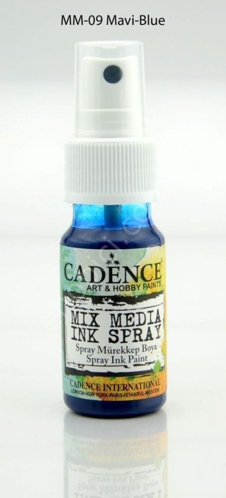 MM09 Cadence Mavi Mix Media Boyası