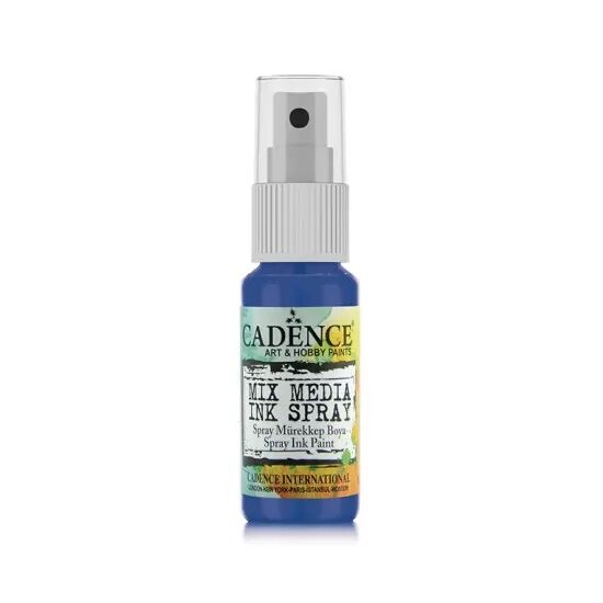 Cadence Mix Media Sprey Mürekkep Boya MM09 Mavi 25ml