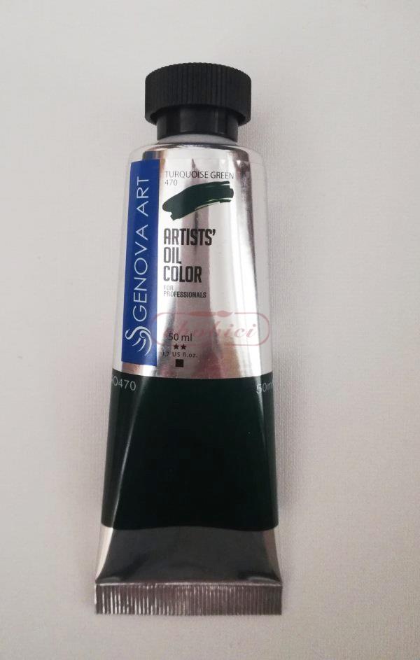 Cenova Art Profesyonel Yağlı Boya 470 Turqouise Green 50ml