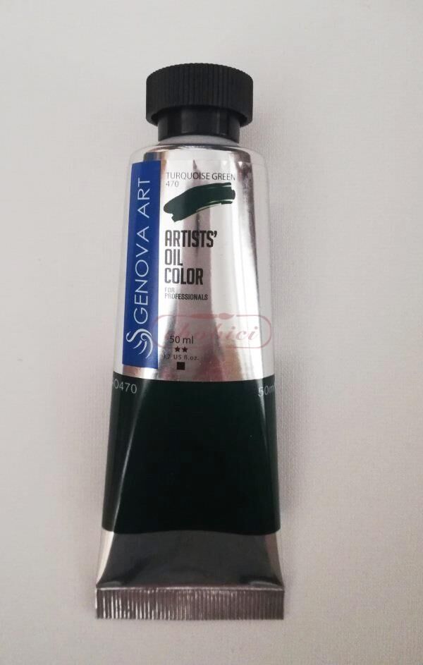 Cenova Art Profesyonel Yağlı Boya 470 Turqouise Green 50ml
