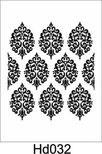 Duvar Dekor Stencil Şablon (40x40) HD-032