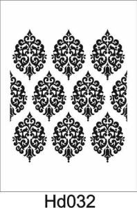 Duvar Dekor Stencil Şablon (40x40) HD-032