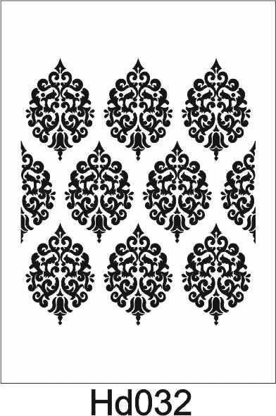 Duvar Dekor Stencil Şablon (40x40) HD-032