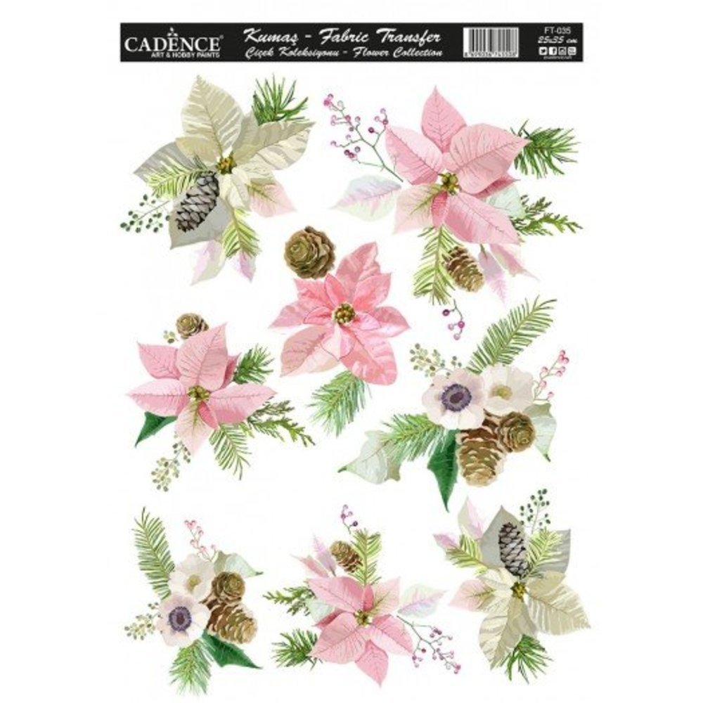 KT-35 Cadence Kumaş Transfer 25x35cm