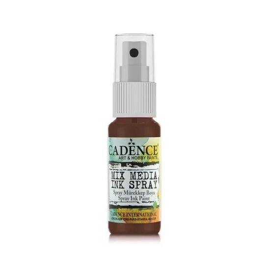 Cadence Mix Media Sprey Mürekkep Boya MM11 Koyu Kahve 25ml