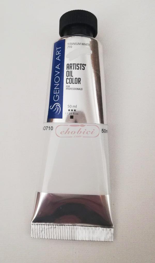 Cenova Art Profesyonel Yağlı Boya 710 Titanium White 50ml