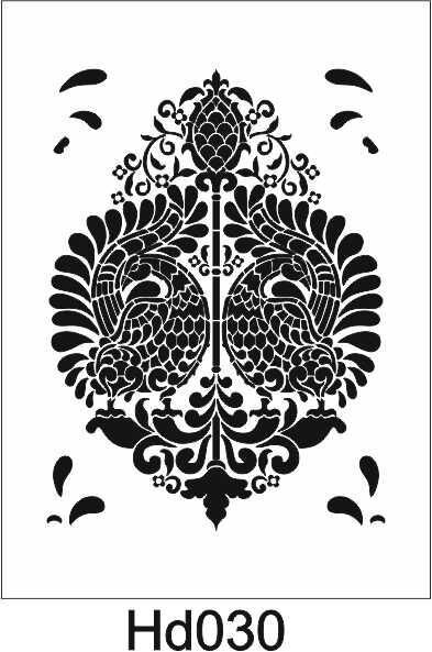 Duvar Dekor Stencil Şablon (35x50) HD-030