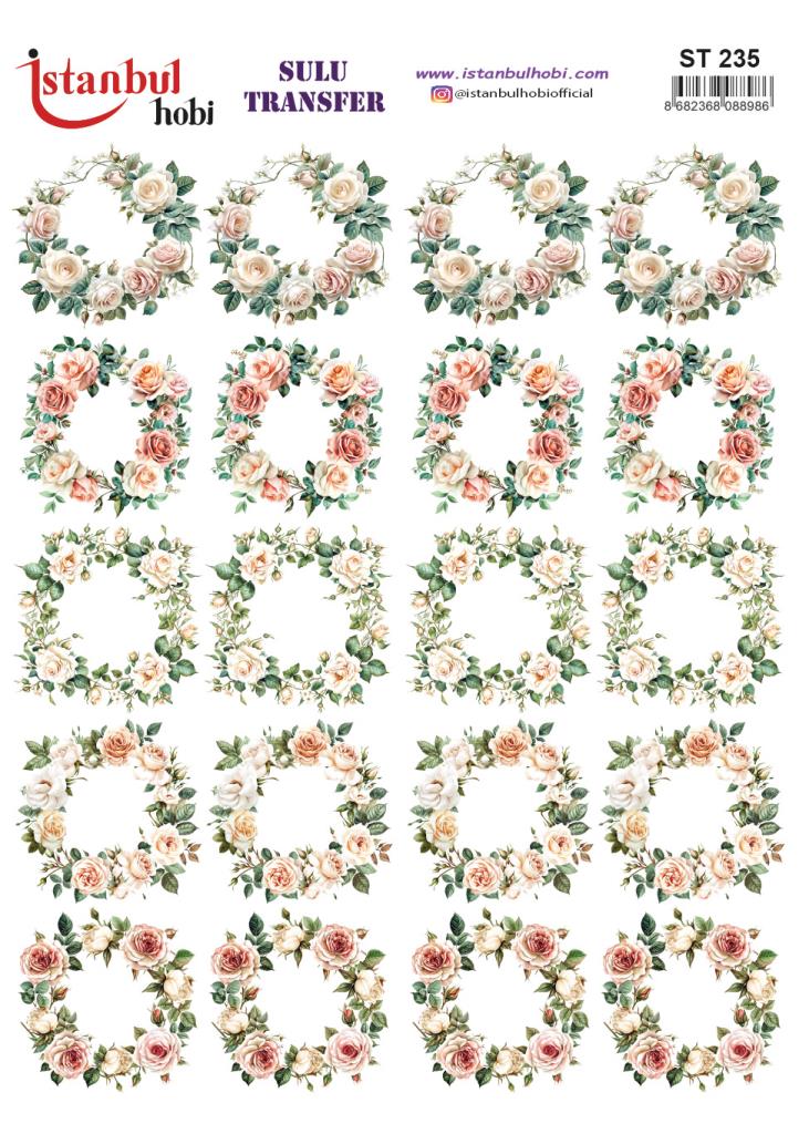 Sulu Transfer Kağıdı 25x35cm ST-235