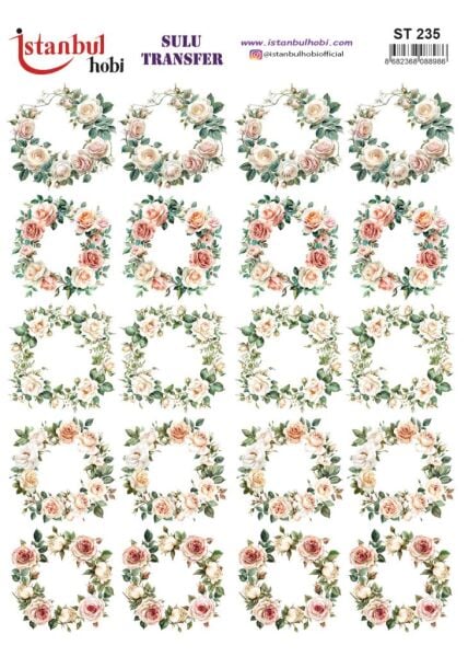 Sulu Transfer Kağıdı 25x35cm ST-235