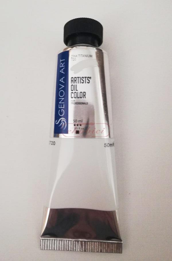Cenova Art Profesyonel Yağlı Boya 720 Zink White 50ml