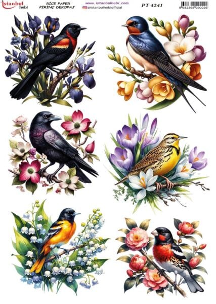 Pirinç Dekopaj Kağıdı 30x42cm PT-4241