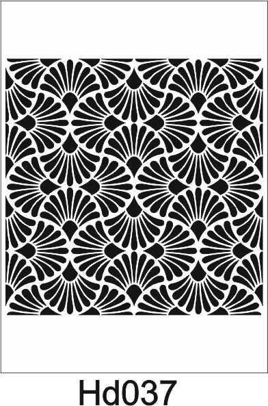 Duvar Dekor Stencil Şablon (40x40) HD-037