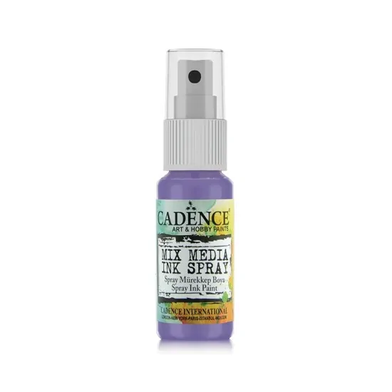 Cadence Mix Media Sprey Mürekkep Boya MM17 Açık Mor 25ml