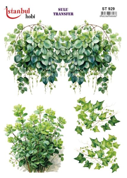 Sulu Transfer Kağıdı 25x35cm ST-929