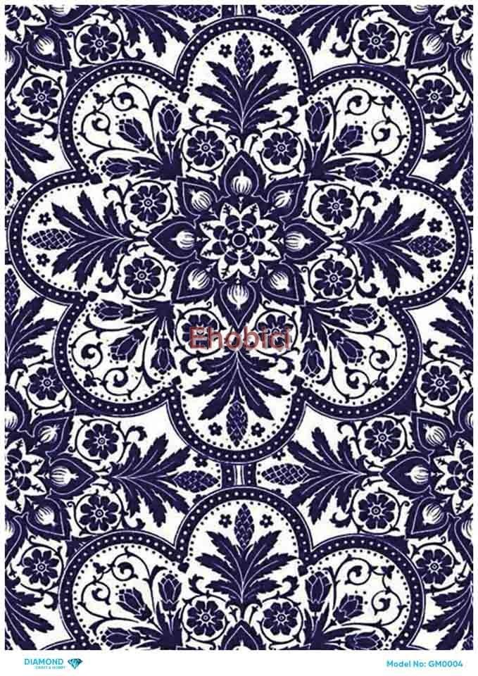 Diamond Pirinç Dekopaj Kağıdı - GM-004