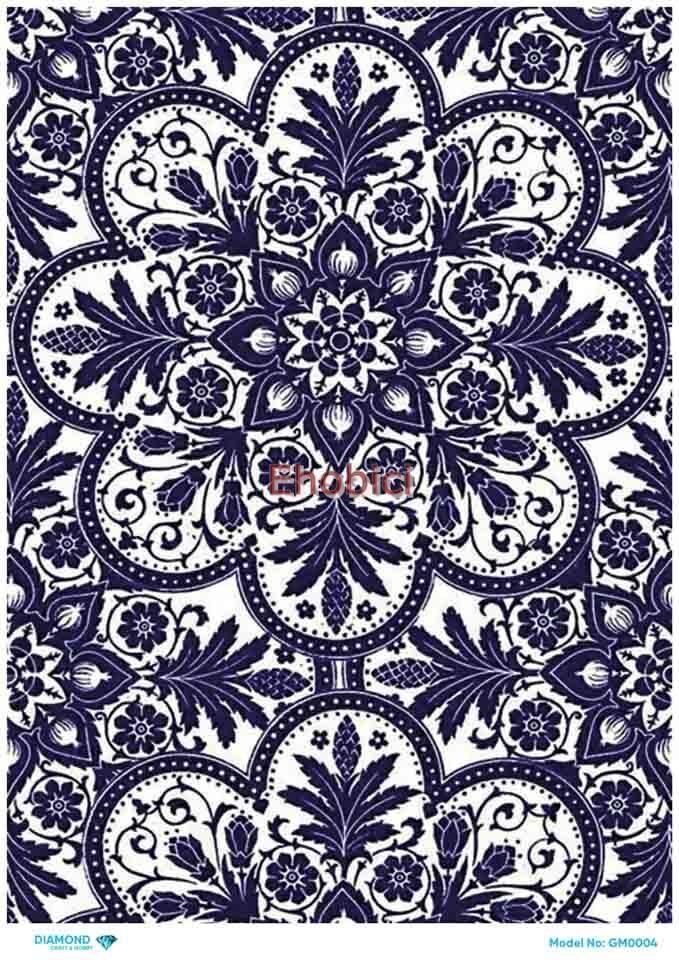 Diamond Pirinç Dekopaj Kağıdı - GM-004