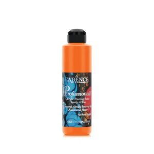 Cadence Profesyonel Hazır Pouring Boya PP04 Turuncu 250ml