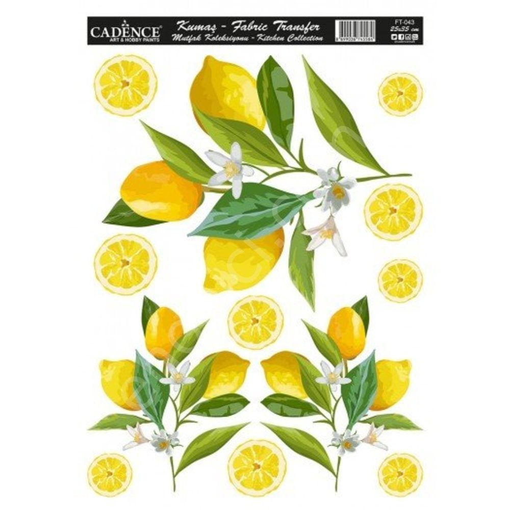 KT-43 Cadence Kumaş Transfer 25x35cm