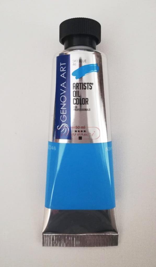 Cenova Art Profesyonel Yağlı Boya 046 Sky Blue 50ml