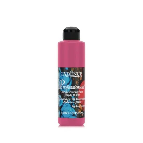 Cadence Profesyonel Hazır Pouring Boya PP06 Fuşya 250ml