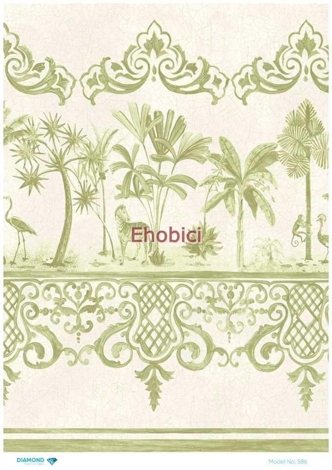 Diamond Pirinç Dekopaj Kağıdı - 586