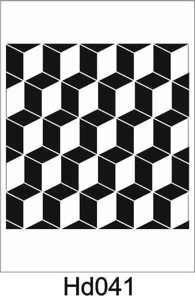 Duvar Dekor Stencil Şablon (30x30) HD-041