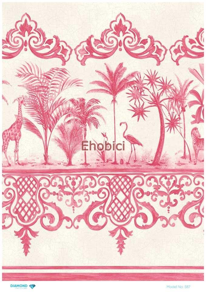 Diamond Pirinç Dekopaj Kağıdı - 587