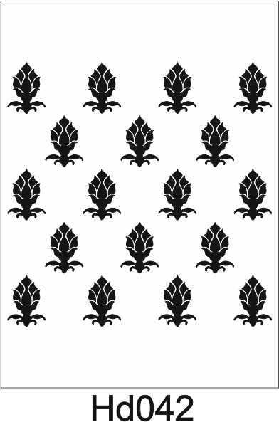Duvar Dekor Stencil Şablon (40x40) HD-042