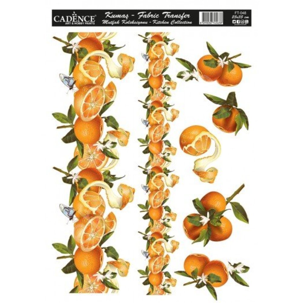 KT-48 Cadence Kumaş Transfer 25x35cm