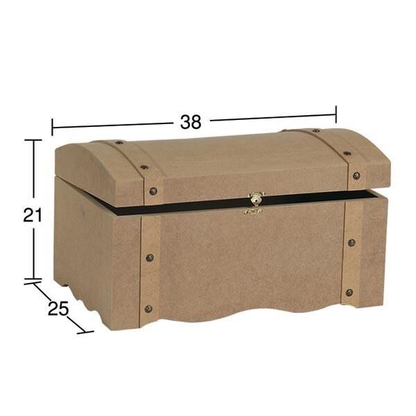 Ahşap Kabarlı Sandık SA-408
