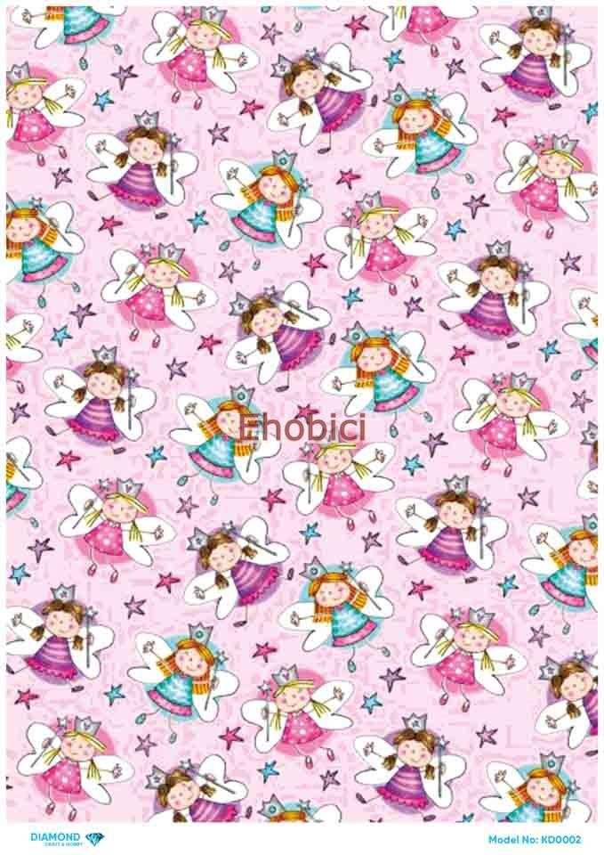 Diamond Pirinç Dekopaj Kağıdı - KD-002