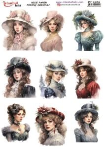 Pirinç Dekopaj Kağıdı 30x42cm PT-1589