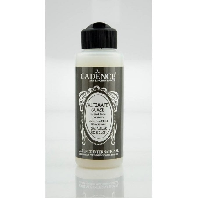 Cadence Ultimate Glaze - Kalın Sır Vernik 120ML (Parlak)