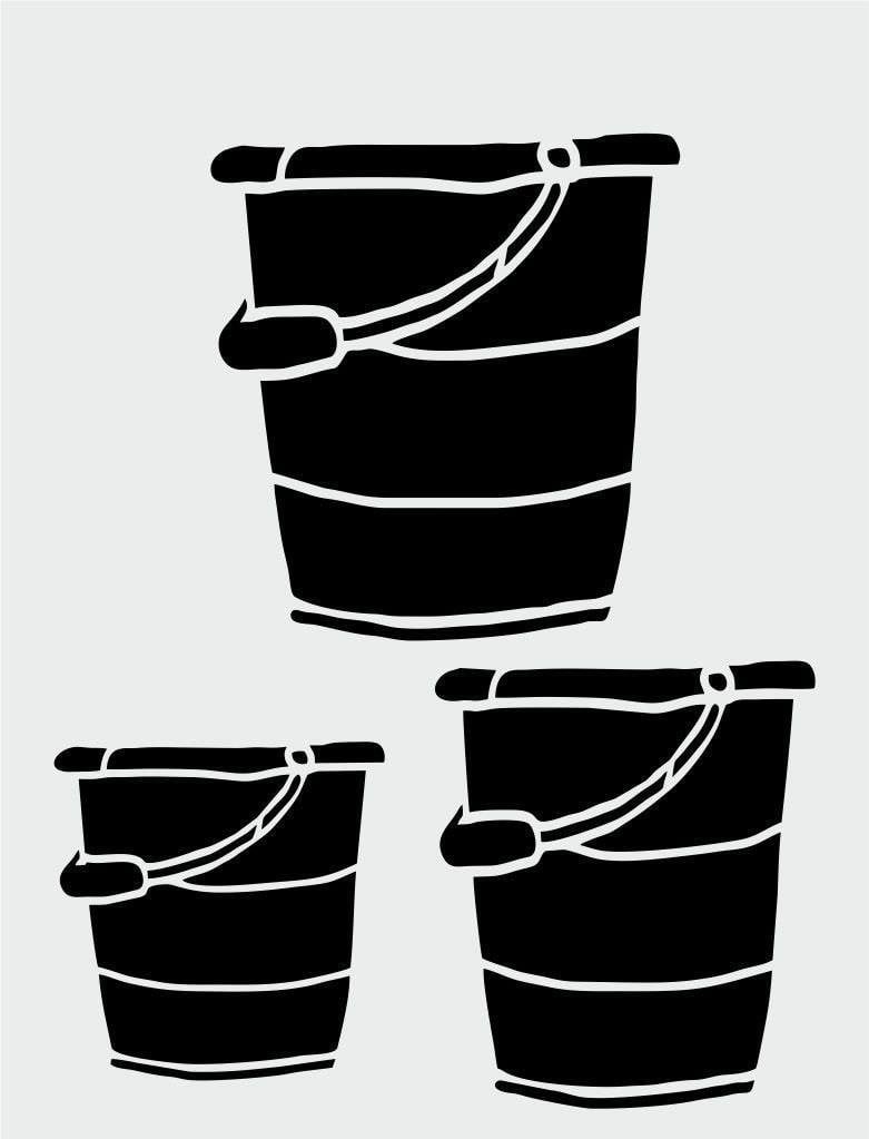 Diğer Karışık Desenler Stencil Şablon (21x30) S-239