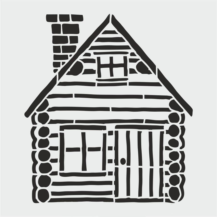 Diğer Karışık Desenler Stencil Şablon (25x25) S-240