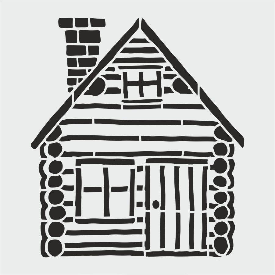 Diğer Karışık Desenler Stencil Şablon (25x25) S-240