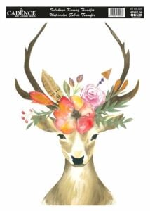 KTSB-002 Cadence Suluboya Kumaş Transfer 25x35cm