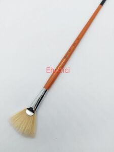 Cenova Art 113 Doğal Uzun Sap Yelpaze Fırça No:11