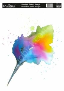 KTSB-004 Cadence Suluboya Kumaş Transfer 25x35cm