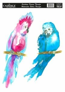 KTSB-005 Cadence Suluboya Kumaş Transfer 25x35cm