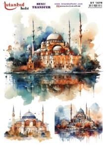 Sulu Transfer Kağıdı 25x35cm ST-1579