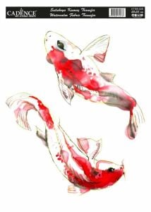 KTSB-008 Cadence Suluboya Kumaş Transfer 25x35cm