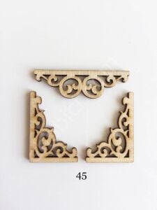 Lazer Kesim Süsler 45