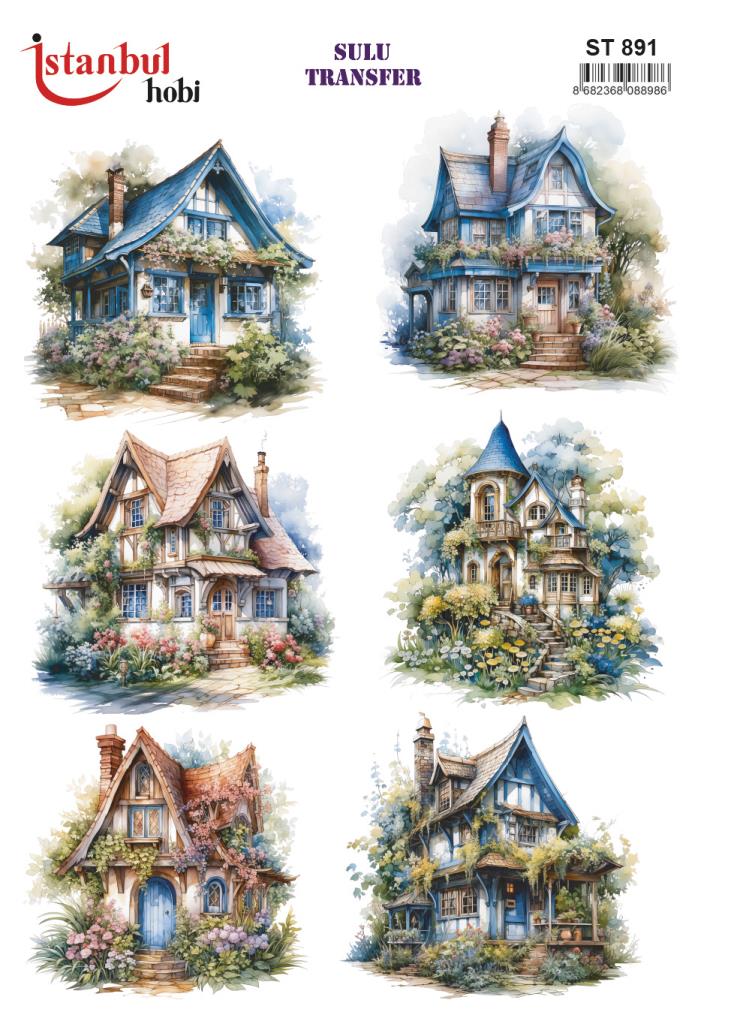 Sulu Transfer Kağıdı 25x35cm ST-891