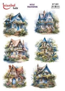 Sulu Transfer Kağıdı 25x35cm ST-891